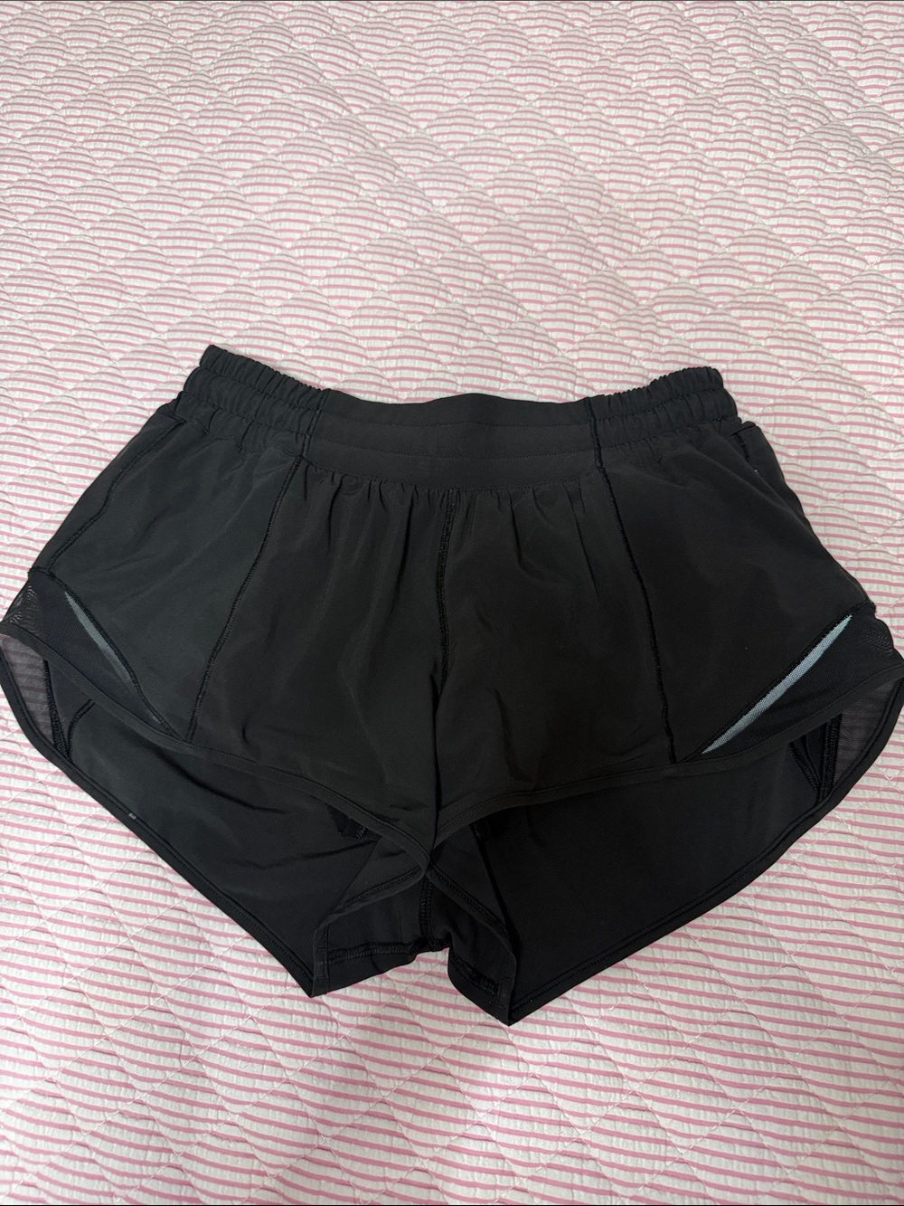 lululemon athletica Black Women's Double-Layer Athletic Shorts